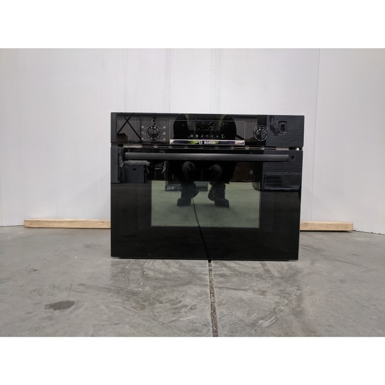 Refurbished Bosch Serie 4 CMA583MB0B Built In 44L with Grill 900W Combination Microwave Oven Black