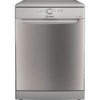Refurbished Indesit DFE1B19XUK 13 Place Freestanding Dishwasher Silver
