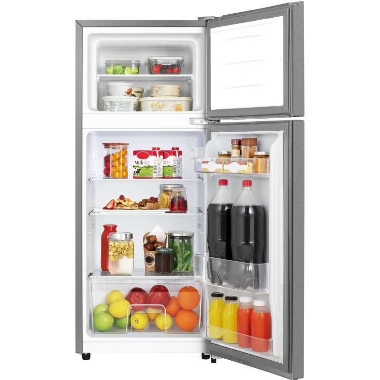Fridgemaster 121 Litre 20/80 Freestanding Fridge Freezer - Silver