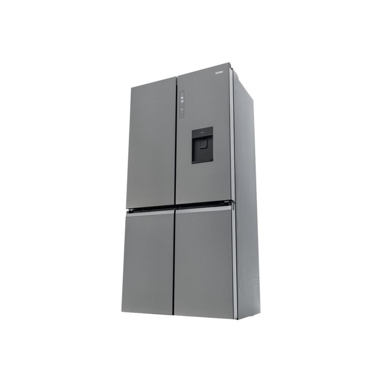 Refurbished Haier HTF-520IP7 Freestanding 525 Litre Fridge Freezer Silver