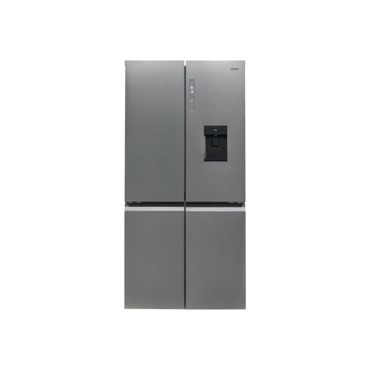 Refurbished Haier HTF-520IP7 Freestanding 525 Litre Fridge Freezer Silver