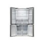 Refurbished Haier HTF-520IP7 Freestanding 525 Litre Fridge Freezer Silver