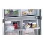 Refurbished Haier HTF-520IP7 Freestanding 525 Litre Fridge Freezer Silver