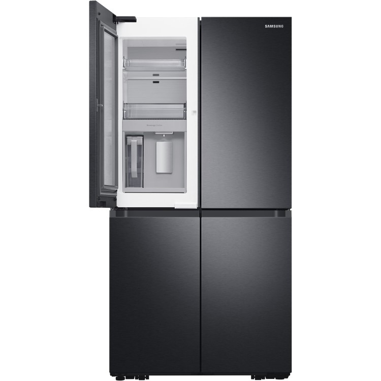 Samsung 647 Litre Four Door American Fridge Freezer With Beverage Centre  - Black