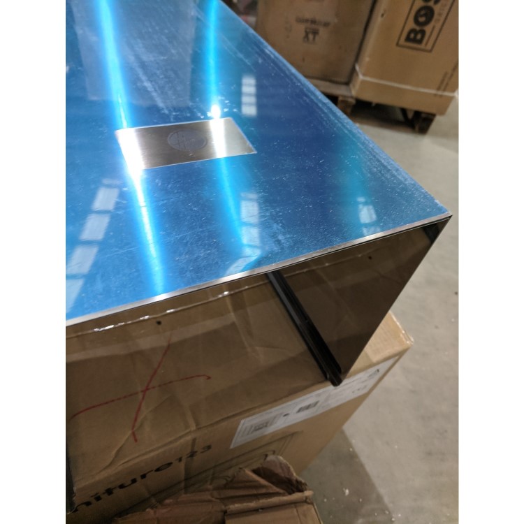 Refurbished Hoover HTS9CBK3X H-Hood 300 90cm Slimline Chimney Cooker Hood Stainless Steel