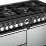 Refurbished Stoves Sterling S1100DF 110cm Dual Fuel Range Cooker Black