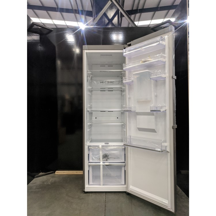 Refurbished Samsung RR39M7340SA Freestanding 380 Litre Fridge With Power Cool Metal Graphite