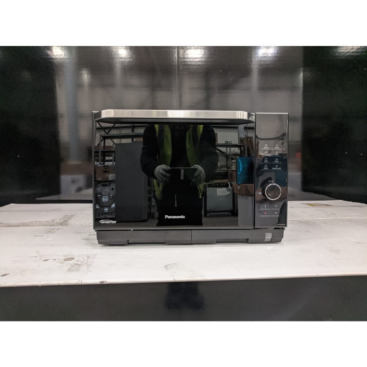 Refurbished Panasonic NN-DS596BBPQ 27L Steam Combination Microwave Black