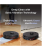 Roborock S7 MaxV Plus Robot Vacuum Cleaner with Self-Emptying Station - Black