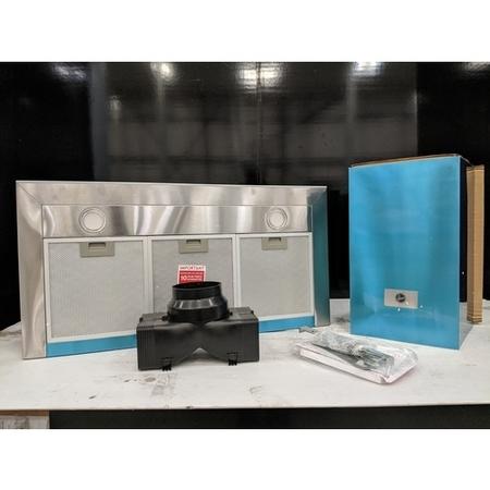 Refurbished Hoover H-Hood 300 HTS9CBK3X 90cm Slimline Chimney Cooker Hood Stainless Steel