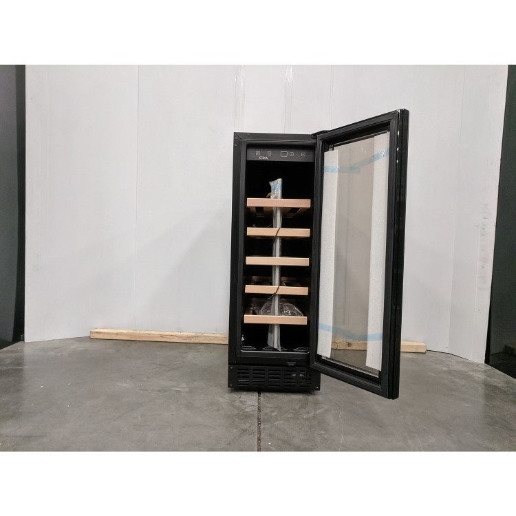 Refurbished CDA FWC304BL Freestanding 20 Bottle Single Zone Wine Cooler Black