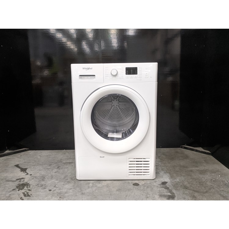 Refurbished Whirlpool FTCM107BUK Freestanding Condenser 7KG Tumble Dryer White