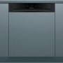 Hotpoint Aquarius 13 Place Settings Semi Integrated Dishwasher - Black