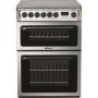 Hotpoint HAE60XS 60cm Double Oven Electric Cooker - Stainless Steel