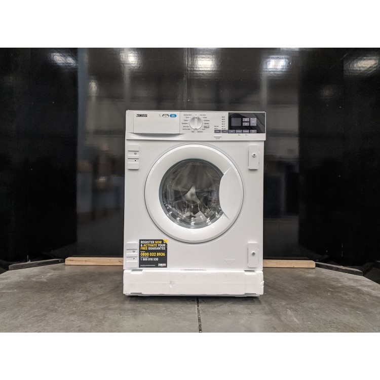 Refurbished Zanussi Z716WT83BI 7/4KG 1600 Spin Integrated Washer Dryer White