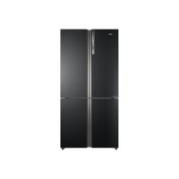 Refurbished Haier HTF-610DSN7 Freestanding 610 Litre 70/30 American Fridge Freezer Black