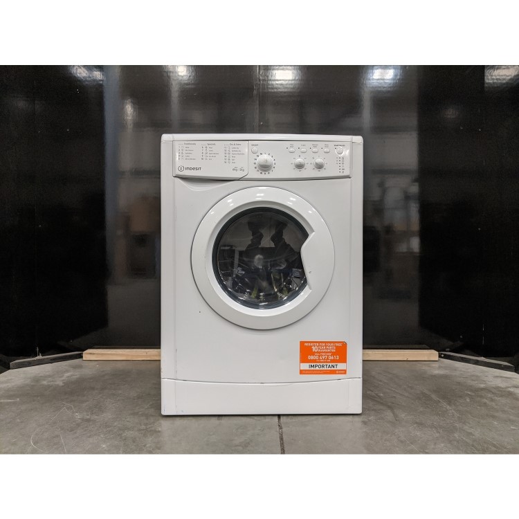 Refurbished Indesit IWDC65125UKN Freestanding 6/5KG 1200 Spin Washer Dryer White