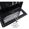 electriQ 60cm Double Cavity Electric Cooker - Black