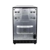 electriQ 60cm Double Cavity Electric Cooker - Black