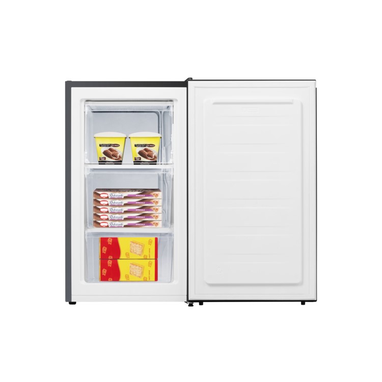 Refurbished Fridgemaster Freestanding 61 Litre Under Counter Freezer Black