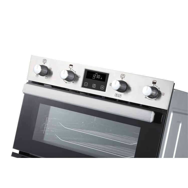 Belling 444444785 Built-In Electric Double Oven - Stainless Steel