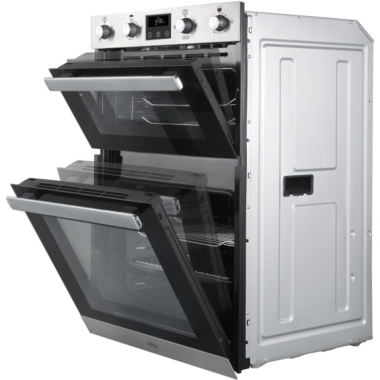 Belling 444444785 Built-In Electric Double Oven - Stainless Steel