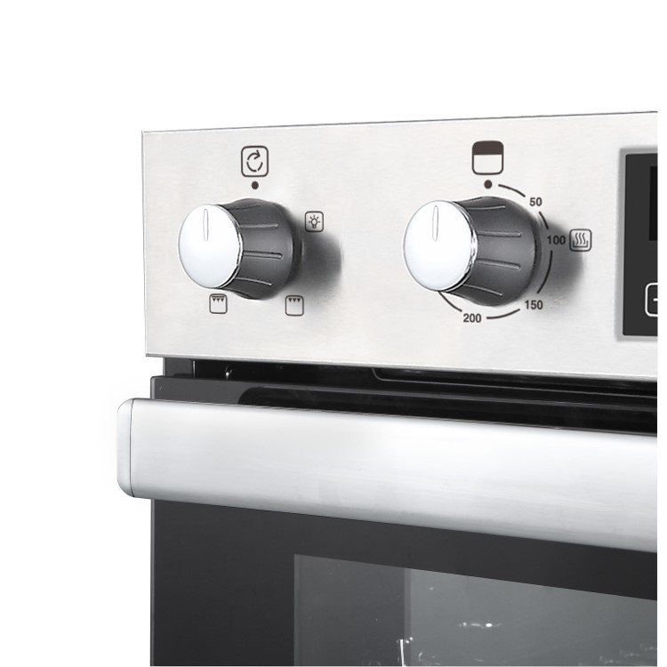 Belling 444444785 Built-In Electric Double Oven - Stainless Steel