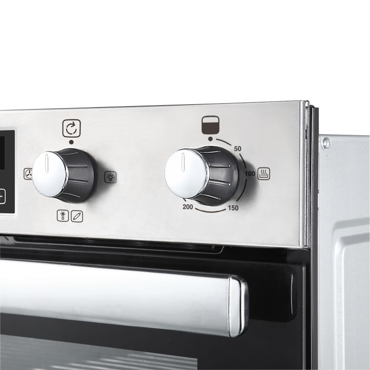 Belling 444444785 Built-In Electric Double Oven - Stainless Steel