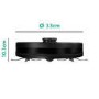 Refurbished electriQ MIMO Robot Vacuum Cleaner - 4000Pa Suction - LDS Laser navigation and Auto Empty Dock