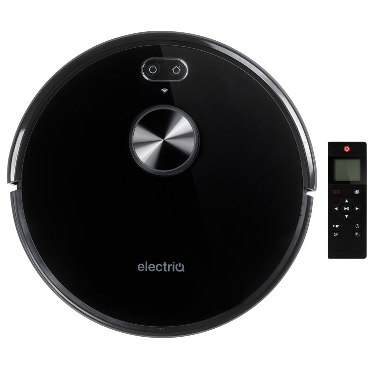 Refurbished electriQ MIMO Robot Vacuum Cleaner - 4000Pa Suction - LDS Laser navigation and Auto Empty Dock
