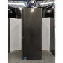 Refurbished Haier Cube Series HTF-610DSN7 Freestanding 610 Litre 70/30 Frost Free American Fridge Freezer Black Stainless Stee;