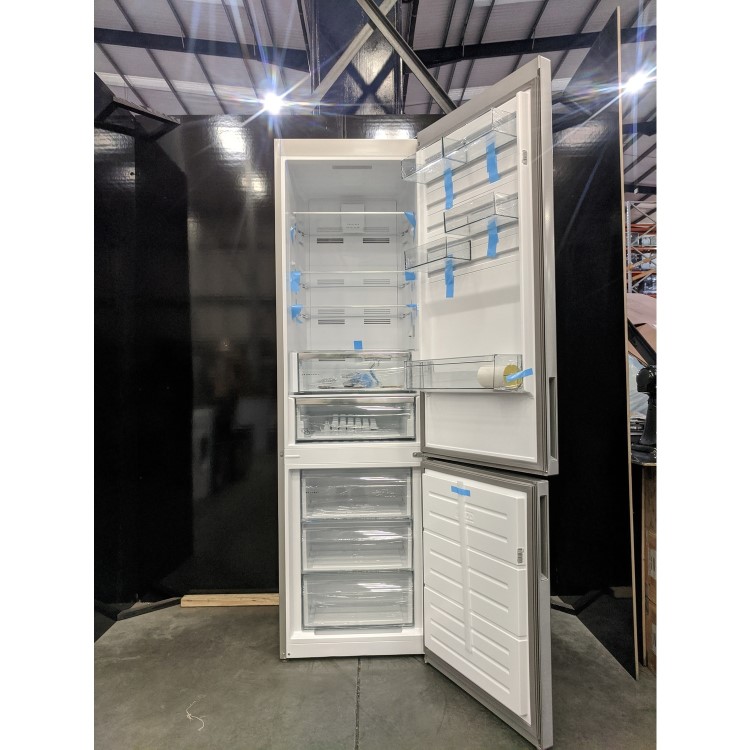 Refurbished AEG RCB636E4MX Freestanding 360 Litre 60/40 Fridge Freezer Silver
