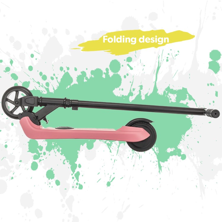 Refurbished electriQ Active Kids Electric Scooter - Pink