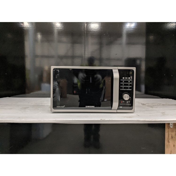 Refurbished Samsung MS23F301TAS 23 Litre Solo Microwave Silver
