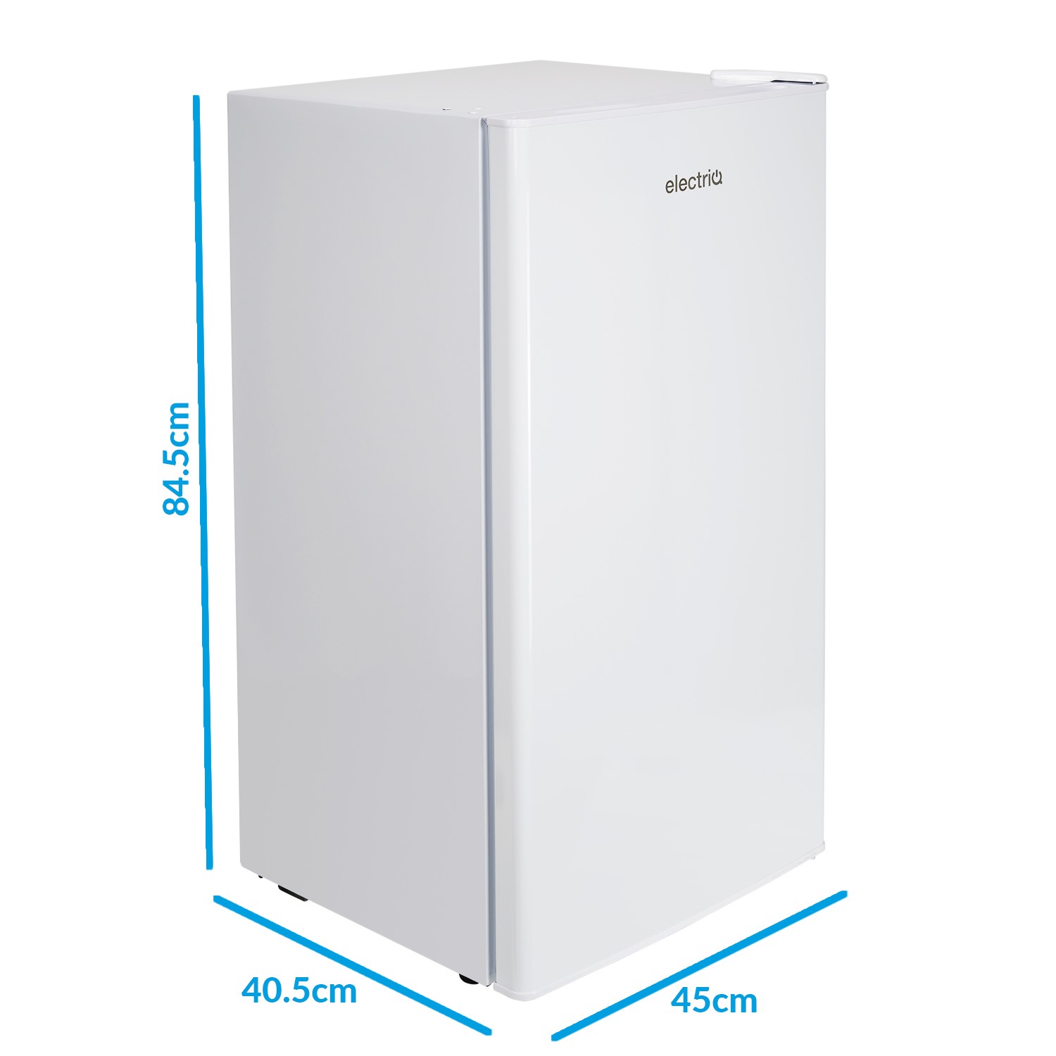 Refurbished electriQ EQ45FRIDGEICE Freestanding 62 Litre Under Counter