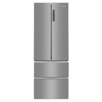 Refurbished Haier HB20FPAAA 454 Litre American Fridge Freezer Stainless steel look
