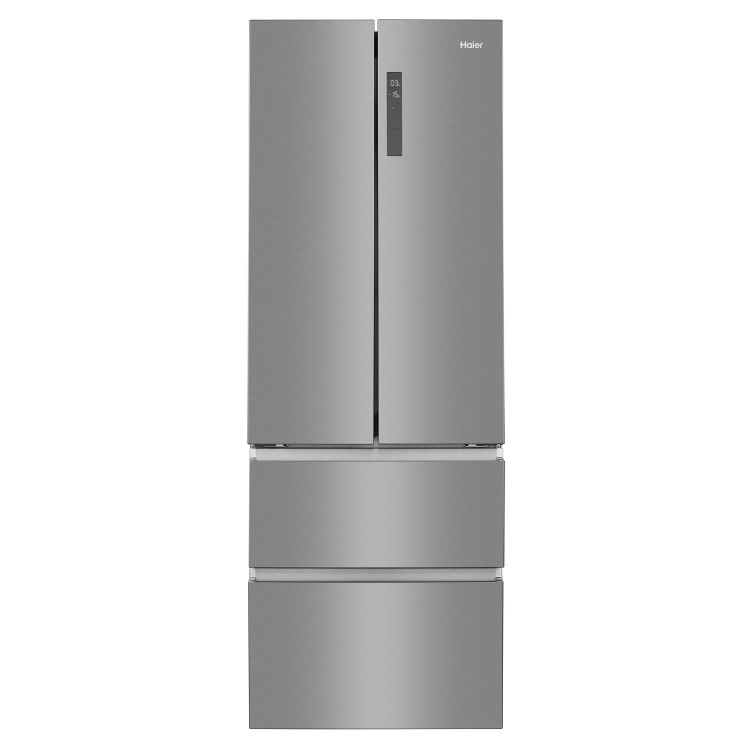 Refurbished Haier HB20FPAAA 454 Litre American Fridge Freezer Stainless steel look