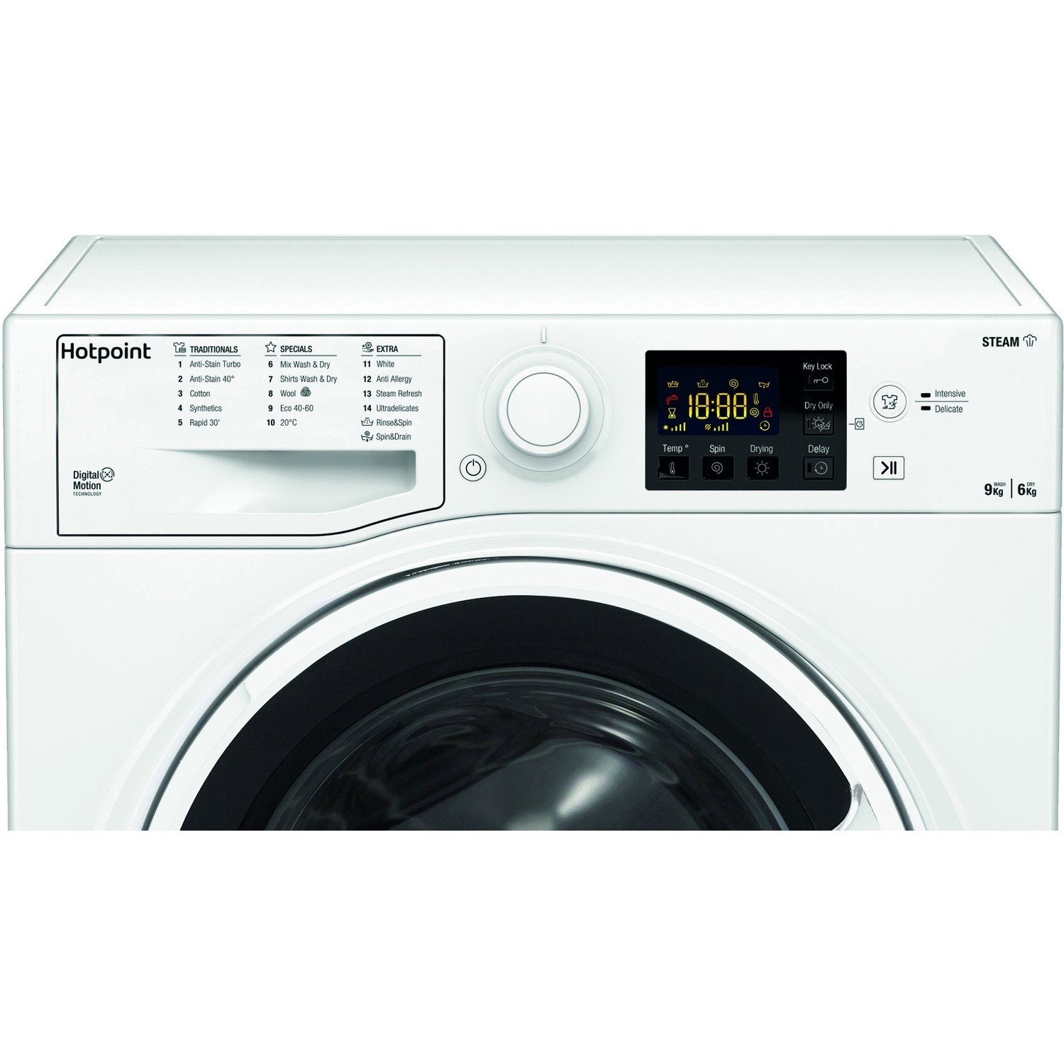 Refurbished Hotpoint Futura NDB9635WUK Freestanding 9/6KG 1400 Spin