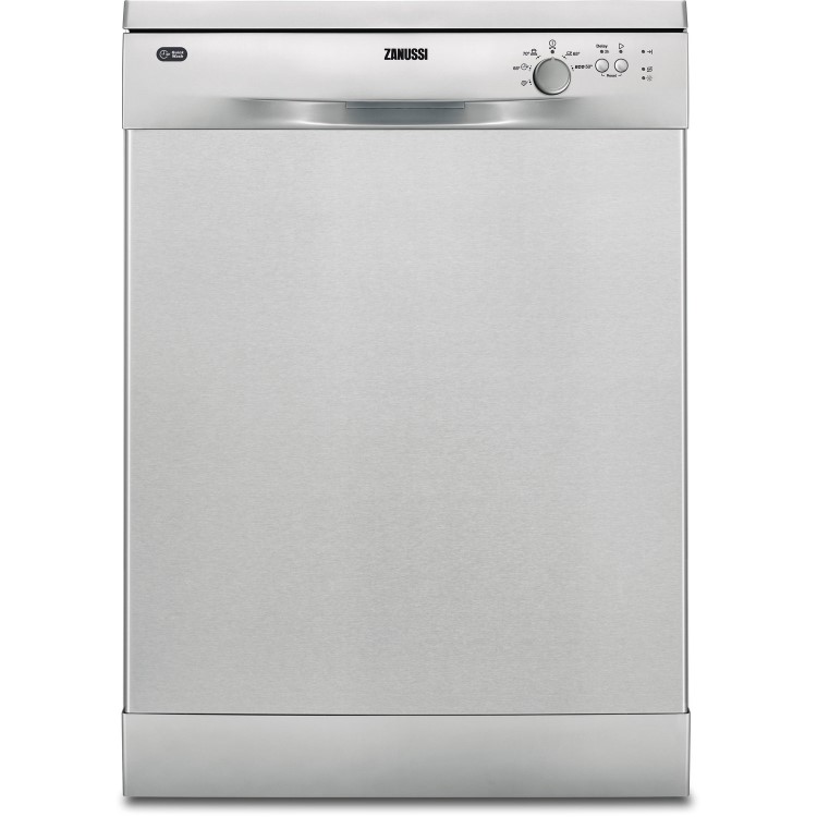 Refurbished Zanussi 13 Place Settings Freestanding Dishwasher - Stainless Steel