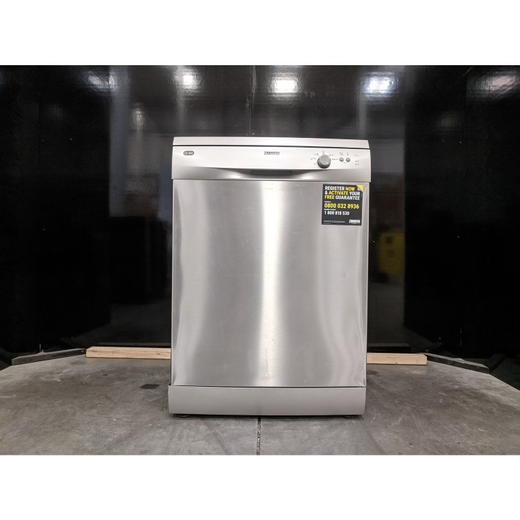 Refurbished Zanussi ZDF22002XA 13 Place Freestanding Dishwasher Stainless Steel