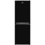 Beko 220 Litre 50/50 Freestanding Fridge Freezer - Black