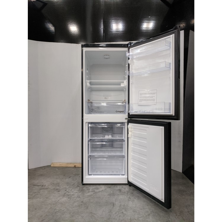 Refurbished Beko CFG3552B Freestanding 220 Litre 50/50 Fridge Freezer Black
