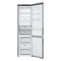 Refurbished LG GBB62PZGCC Freestanding 340 Litre 70/30 Fridge Freezer Shiny Steel 