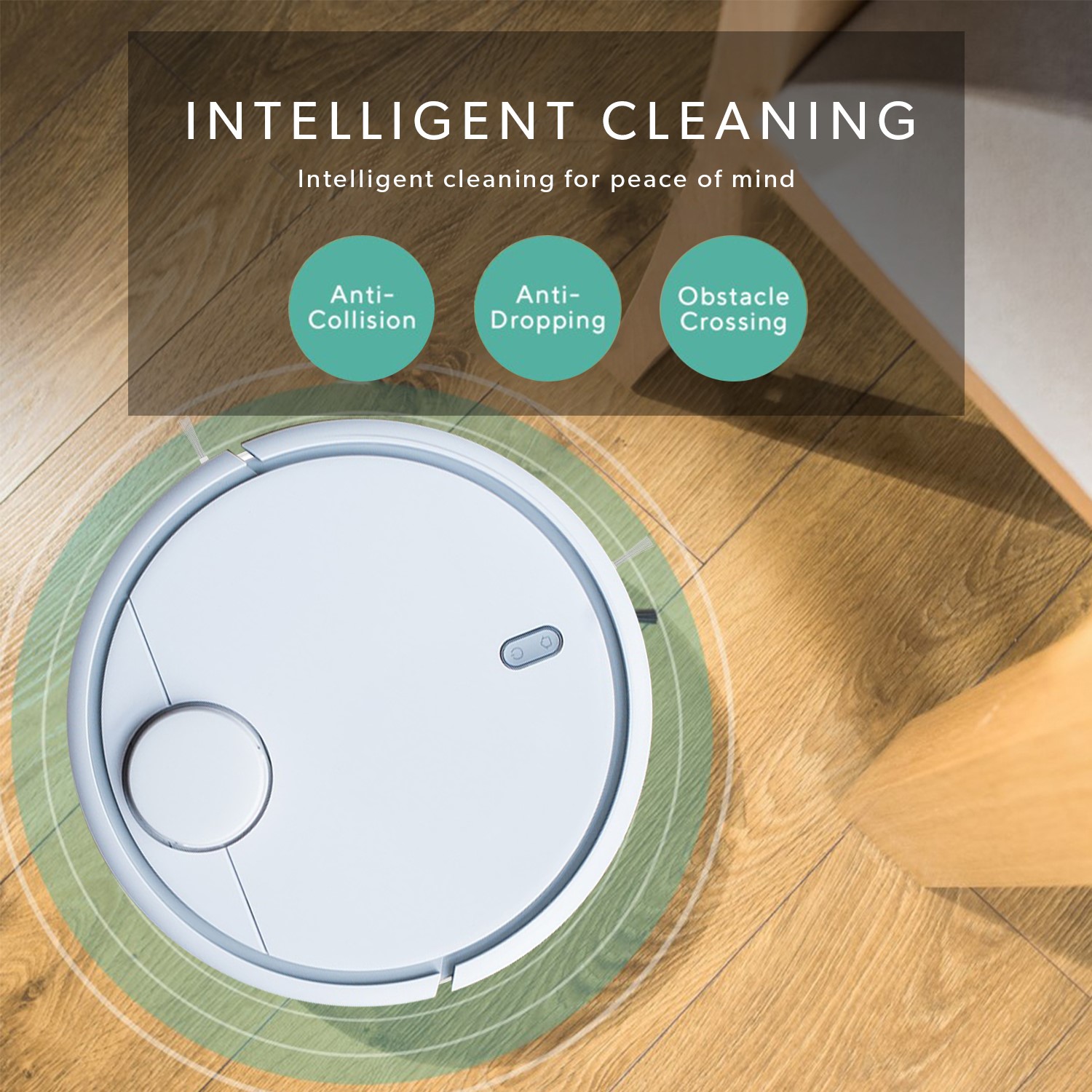 Refurbished Xiaomi Eve Plus Robot Vacuum Cleaner with Laser Navigation