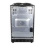 electriQ 50cm Electric Cooker with Sealed Plate Hob - Black