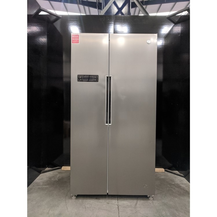 Refurbished Hoover HHSBSO6174XK 521 Litre American Fridge Freezer Stainless Steel