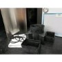 Refurbished Smeg KFV62DE 60cm Stainless Steel and Clear Glass Chimney Hood