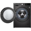 LG 10.5kg Wash 7kg Dry Freestanding Washer Dryer - Black