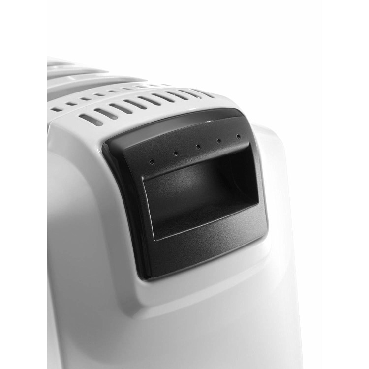 Refurbished Delonghi Dragon 4 Portable 10 Fin Oil Filled Radiator - White
