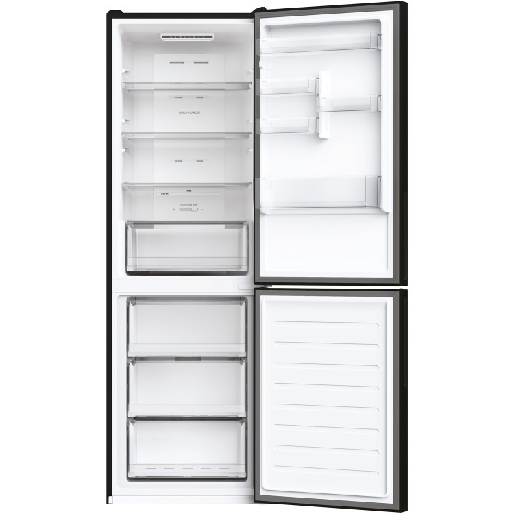 Hoover 342 Litre 60/40 Freestanding Fridge Freezer - Black